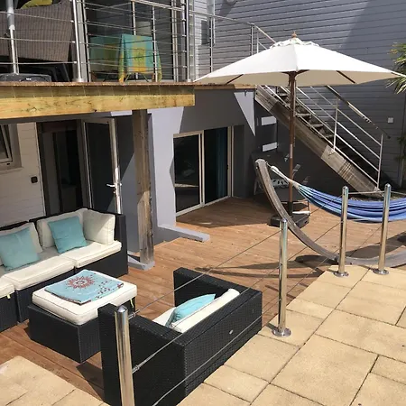 펜션 Escapade Detente En Bord De Mer Avec Piscine